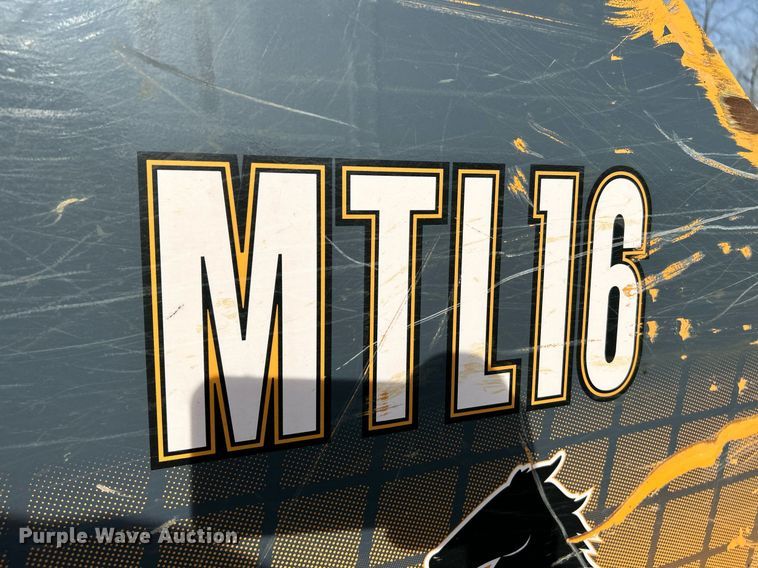 image for item NE9657 2007 Mustang MTL16  tracked skid steer loader