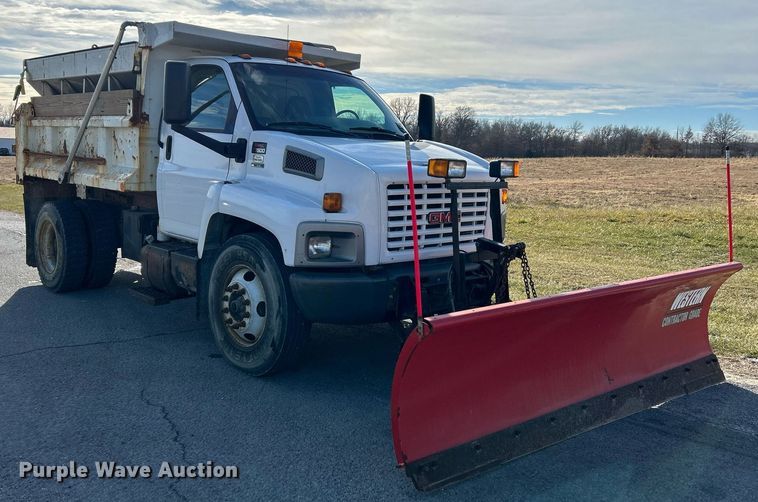 image for item NE9666 2009 GMC C7500 dump truck