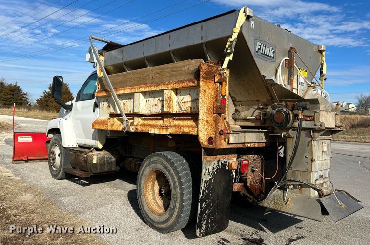 image for item NE9666 2009 GMC C7500 dump truck