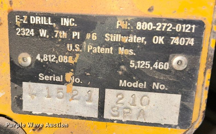 image for item NE9676 E-Z Drill 210 SRA  core drill