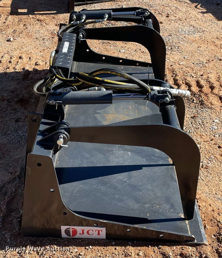 image for item NZ9022 JCT  skid steer grapple bucket