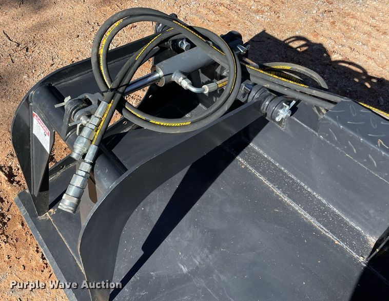 image for item NZ9022 JCT  skid steer grapple bucket