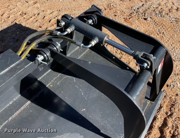 image for item NZ9022 JCT  skid steer grapple bucket