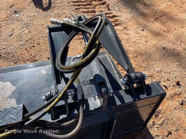 image for item NZ9022 JCT  skid steer grapple bucket