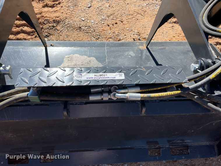 image for item NZ9022 JCT  skid steer grapple bucket