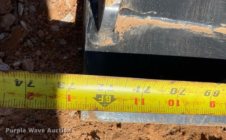 image for item NZ9022 JCT  skid steer grapple bucket