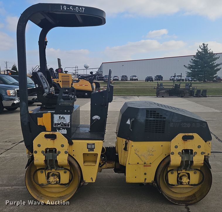 image for item NZ9100 2002 Bomag BW 120 AD-3 double drum vibratory roller