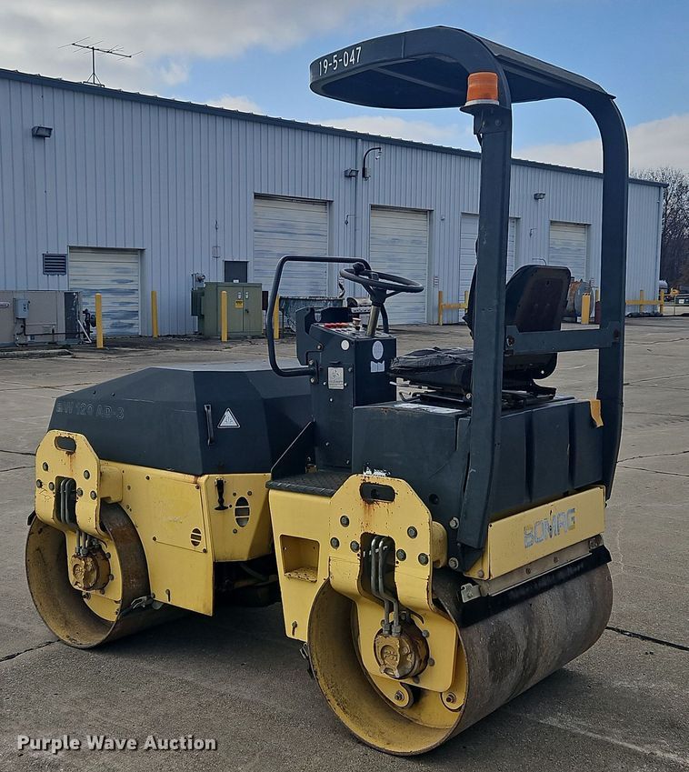 image for item NZ9100 2002 Bomag BW 120 AD-3 double drum vibratory roller