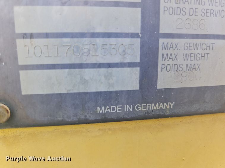 image for item NZ9101 2000 Bomag BW120 AD-3  double drum vibratory roller