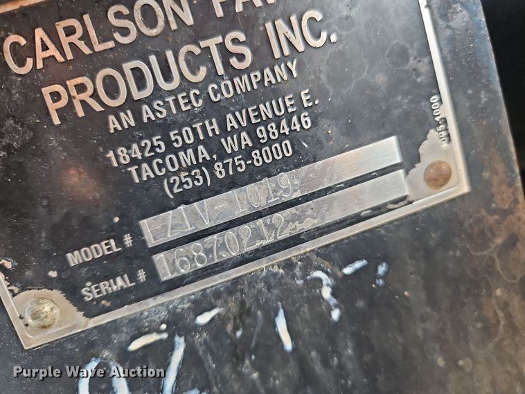 image for item NZ9106 2011 Volvo PF6110 paver