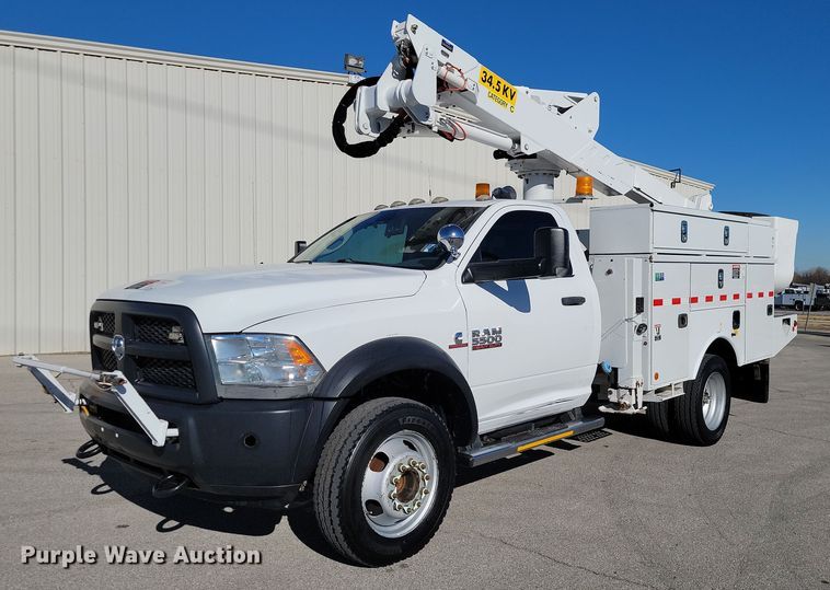 image for item OD9771 2014 Dodge Ram 5500HD  bucket truck