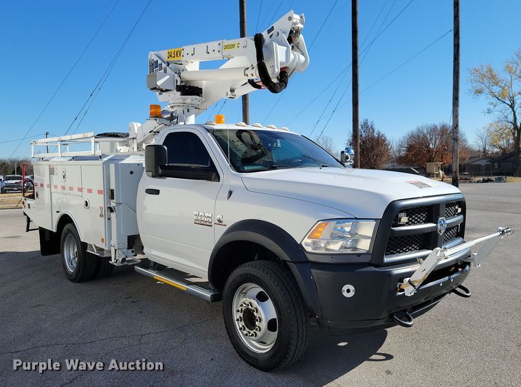 image for item OD9771 2014 Dodge Ram 5500HD  bucket truck