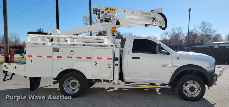 image for item OD9771 2014 Dodge Ram 5500HD  bucket truck