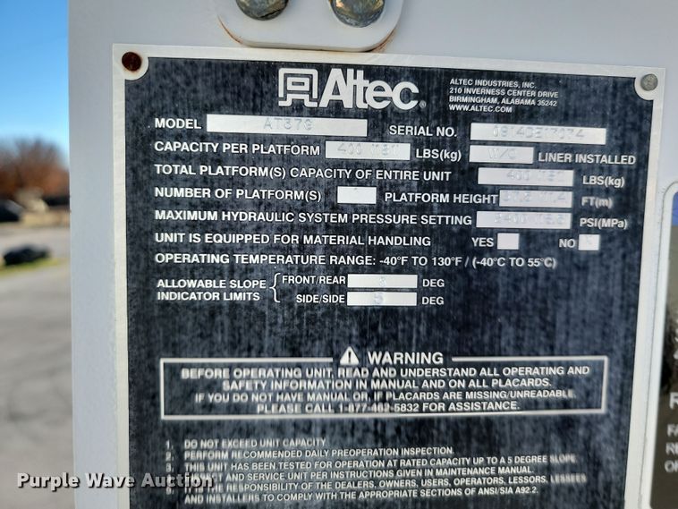 image for item OD9771 2014 Dodge Ram 5500HD  bucket truck