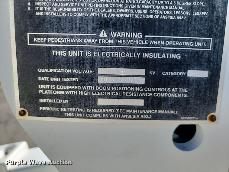 image for item OD9771 2014 Dodge Ram 5500HD  bucket truck