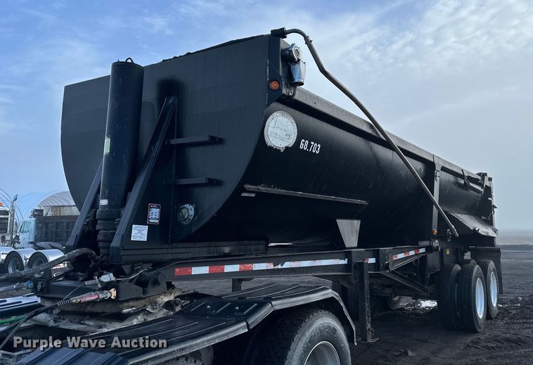 image for item OF9173 2007 Construction Trailer Specialist HRD-25QF  end dump trailer