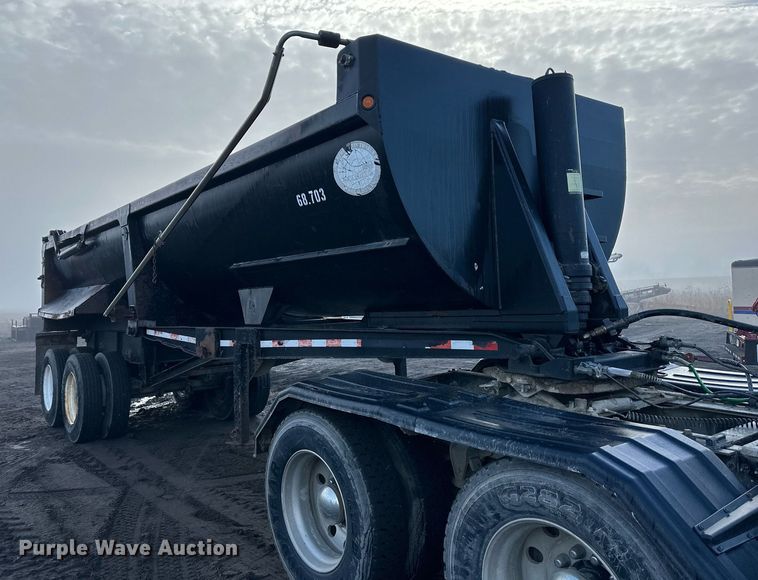 image for item OF9173 2007 Construction Trailer Specialist HRD-25QF  end dump trailer