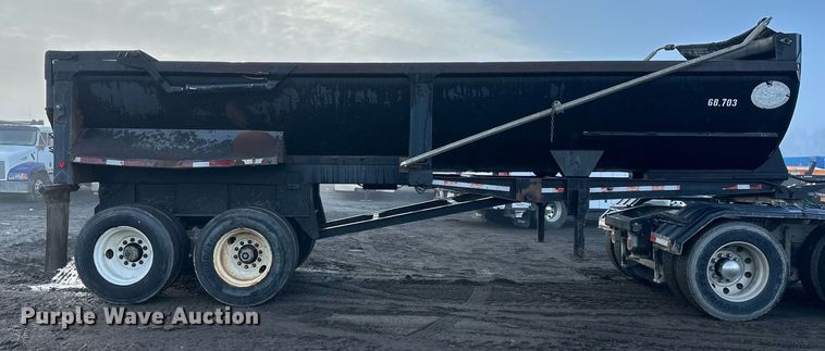 image for item OF9173 2007 Construction Trailer Specialist HRD-25QF  end dump trailer
