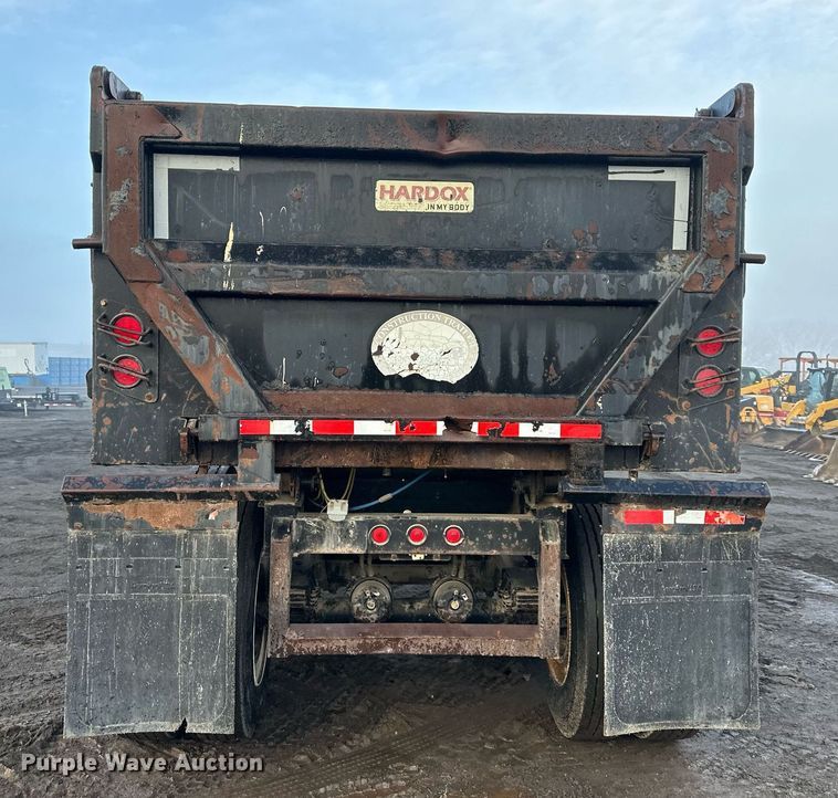 image for item OF9173 2007 Construction Trailer Specialist HRD-25QF  end dump trailer