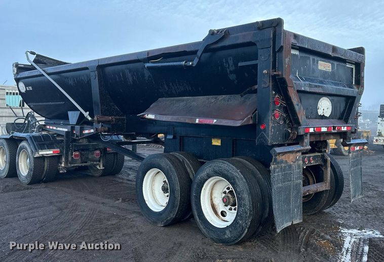 image for item OF9173 2007 Construction Trailer Specialist HRD-25QF  end dump trailer