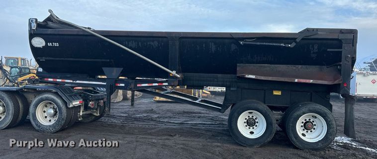 image for item OF9173 2007 Construction Trailer Specialist HRD-25QF  end dump trailer