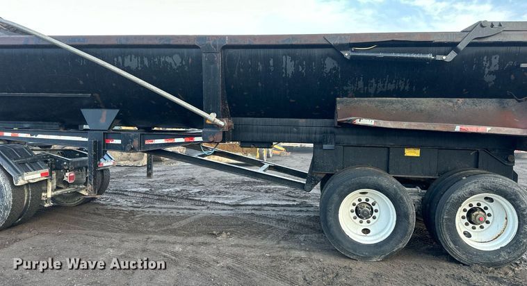 image for item OF9173 2007 Construction Trailer Specialist HRD-25QF  end dump trailer