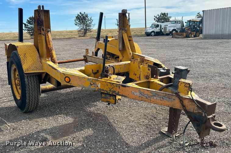 image for item OM9213 1994 C Butler Track Utilities  reel trailer