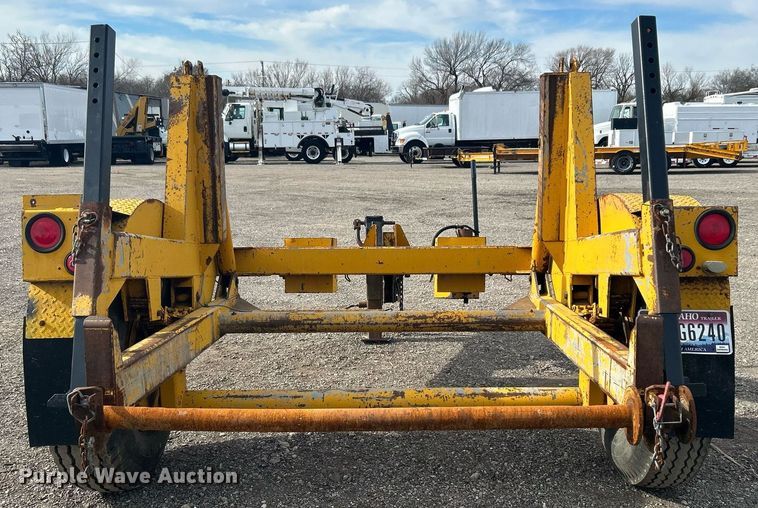 image for item OM9213 1994 C Butler Track Utilities  reel trailer