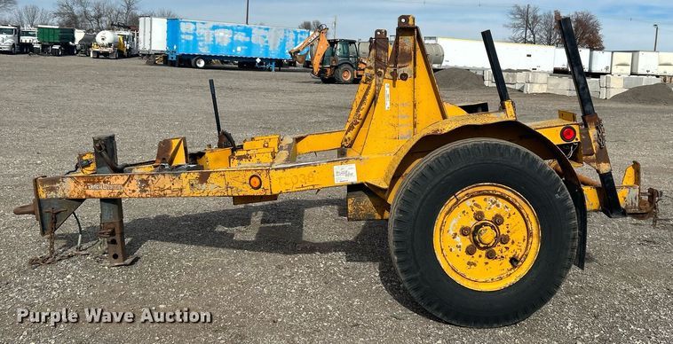 image for item OM9213 1994 C Butler Track Utilities  reel trailer