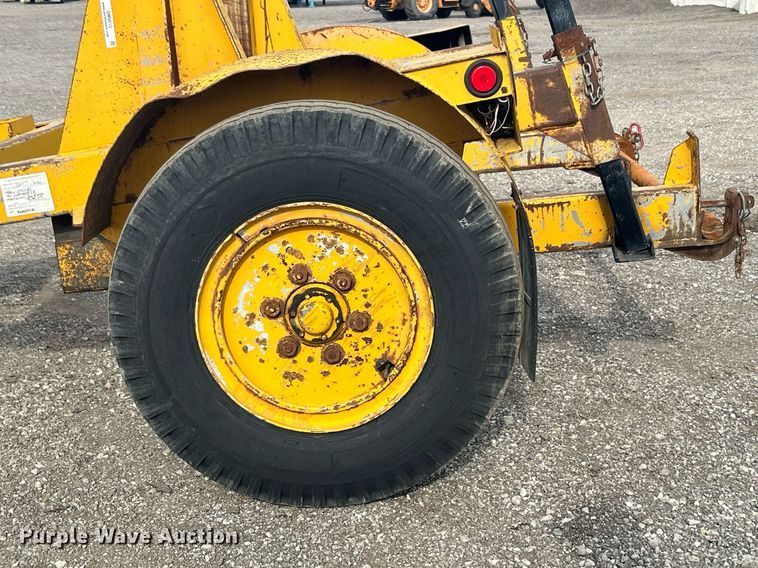 image for item OM9213 1994 C Butler Track Utilities  reel trailer