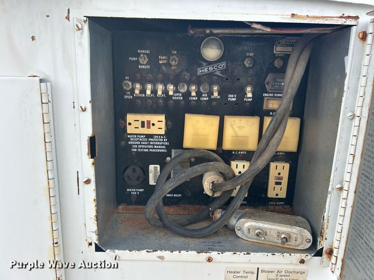 image for item OM9214 1987 Hesco 150010  mobile power unit