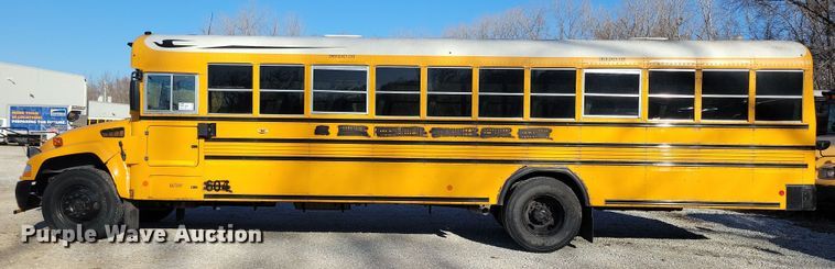 image for item DL7767 2014 Blue Bird Vision  school bus