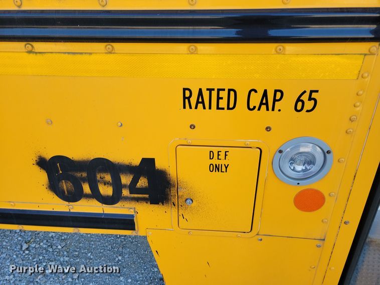 image for item DL7767 2014 Blue Bird Vision  school bus