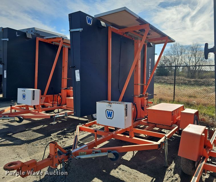 image for item DM1496 2010 Wanco WTMMB  message board trailer