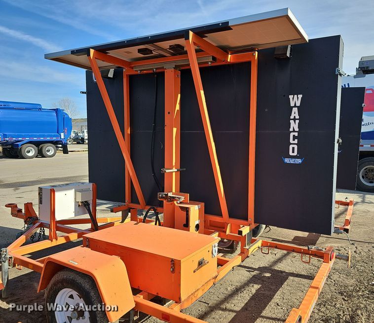 image for item DM1496 2010 Wanco WTMMB  message board trailer
