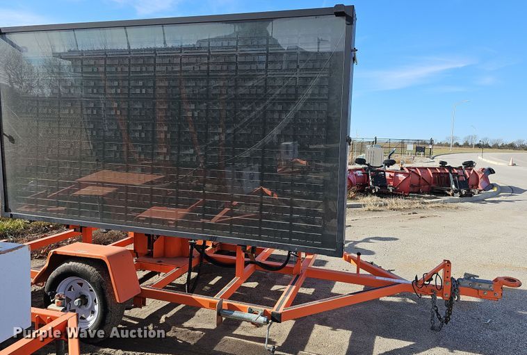 image for item DM1497 Wanco WTMMB message board trailer