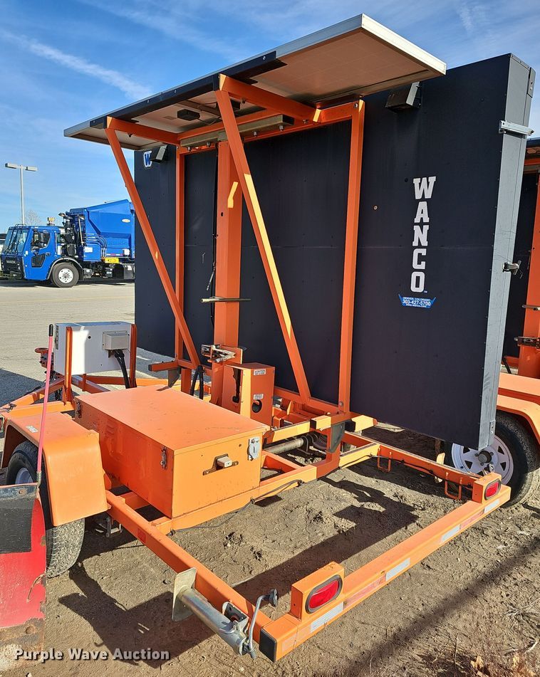 image for item DM1497 Wanco WTMMB message board trailer