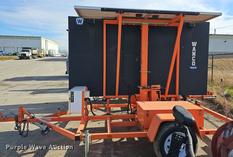 image for item DM1497 Wanco WTMMB message board trailer
