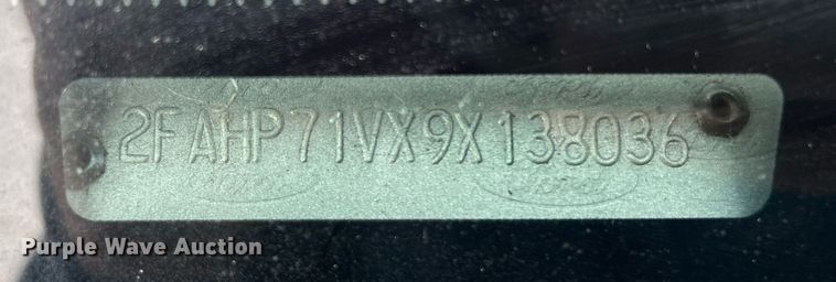 image for item DN0648 2009 Ford Crown Victoria Police Interceptor