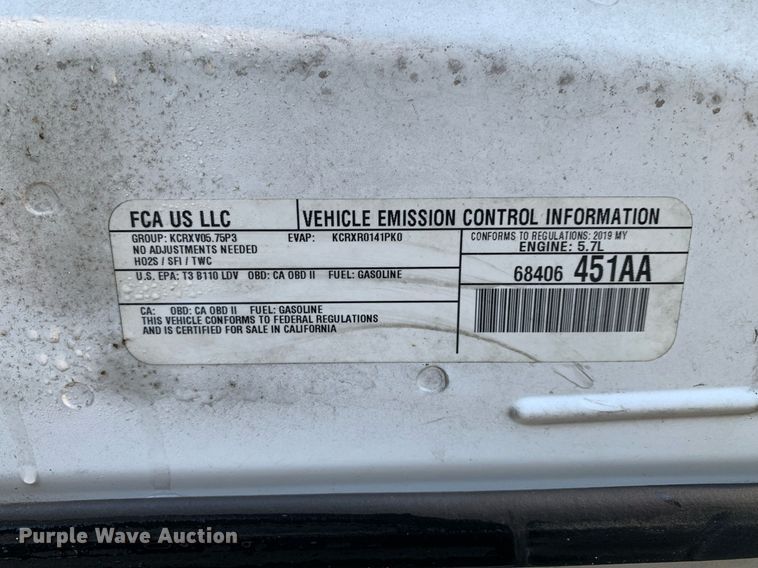 image for item DP8807 2019 Dodge Charger Police