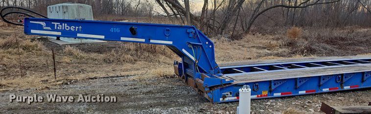 image for item DR5943 1999 Talbert T3DW50SAHRG1T1  lowboy equipment trailer