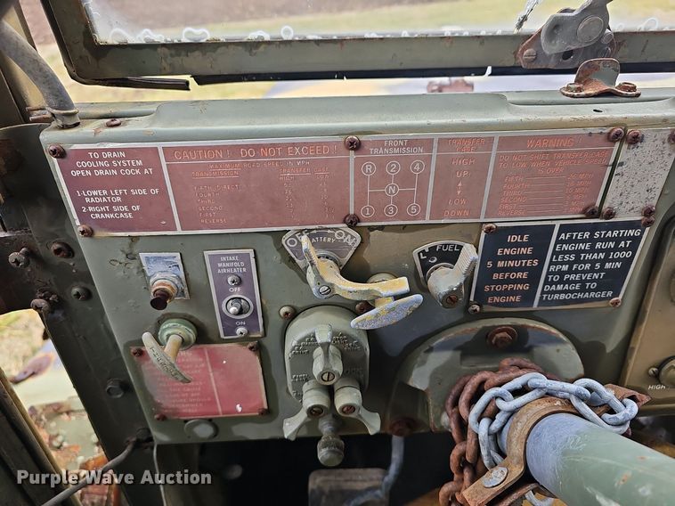 image for item DR5953 1968 Kaiser M51A2  dump truck