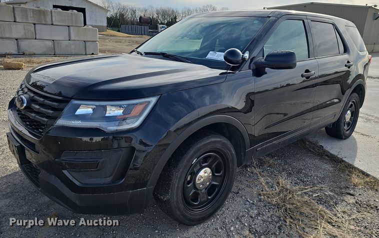 image for item DR5972 2017 Ford Explorer Police Interceptor  SUV