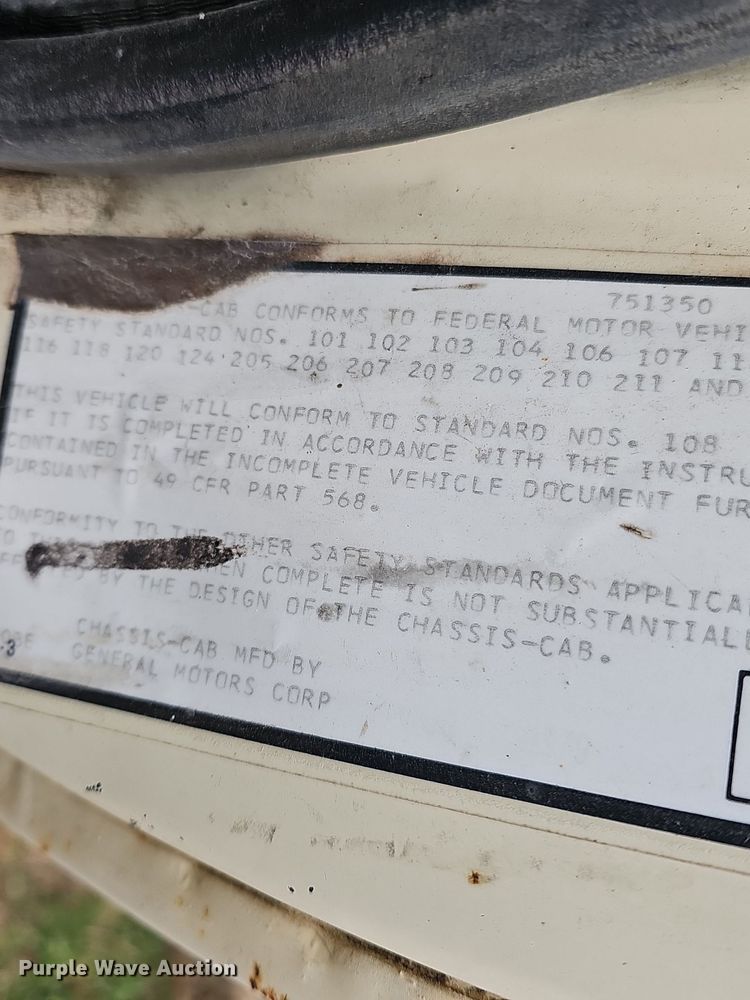 image for item DR5978 1979 Chevrolet C70  grain truck