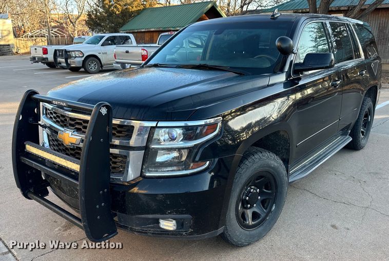 image for item EK9885 2015 Chevrolet Tahoe Police  SUV