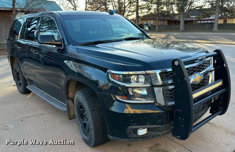 image for item EK9885 2015 Chevrolet Tahoe Police  SUV