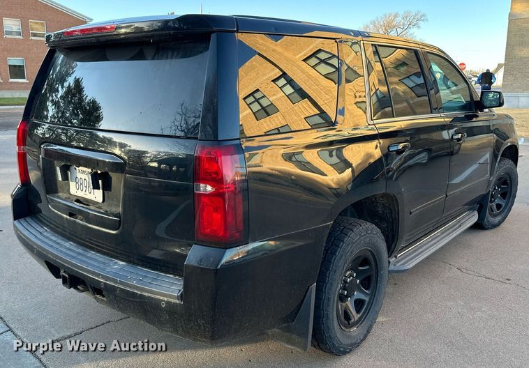 image for item EK9885 2015 Chevrolet Tahoe Police  SUV