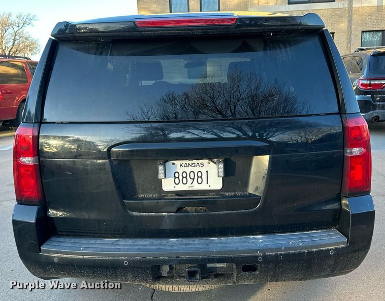 image for item EK9885 2015 Chevrolet Tahoe Police  SUV