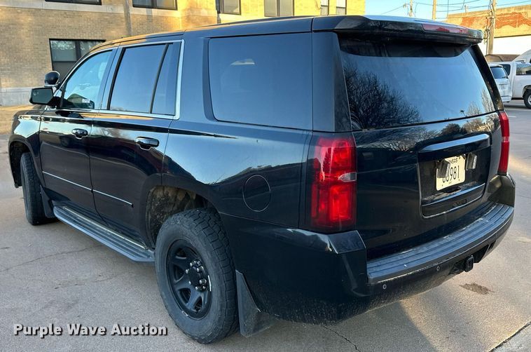 image for item EK9885 2015 Chevrolet Tahoe Police  SUV