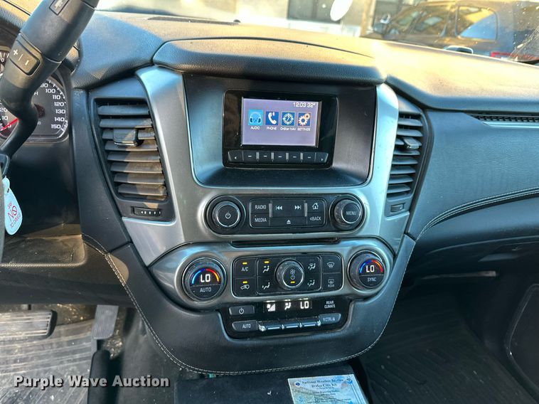 image for item EK9885 2015 Chevrolet Tahoe Police  SUV